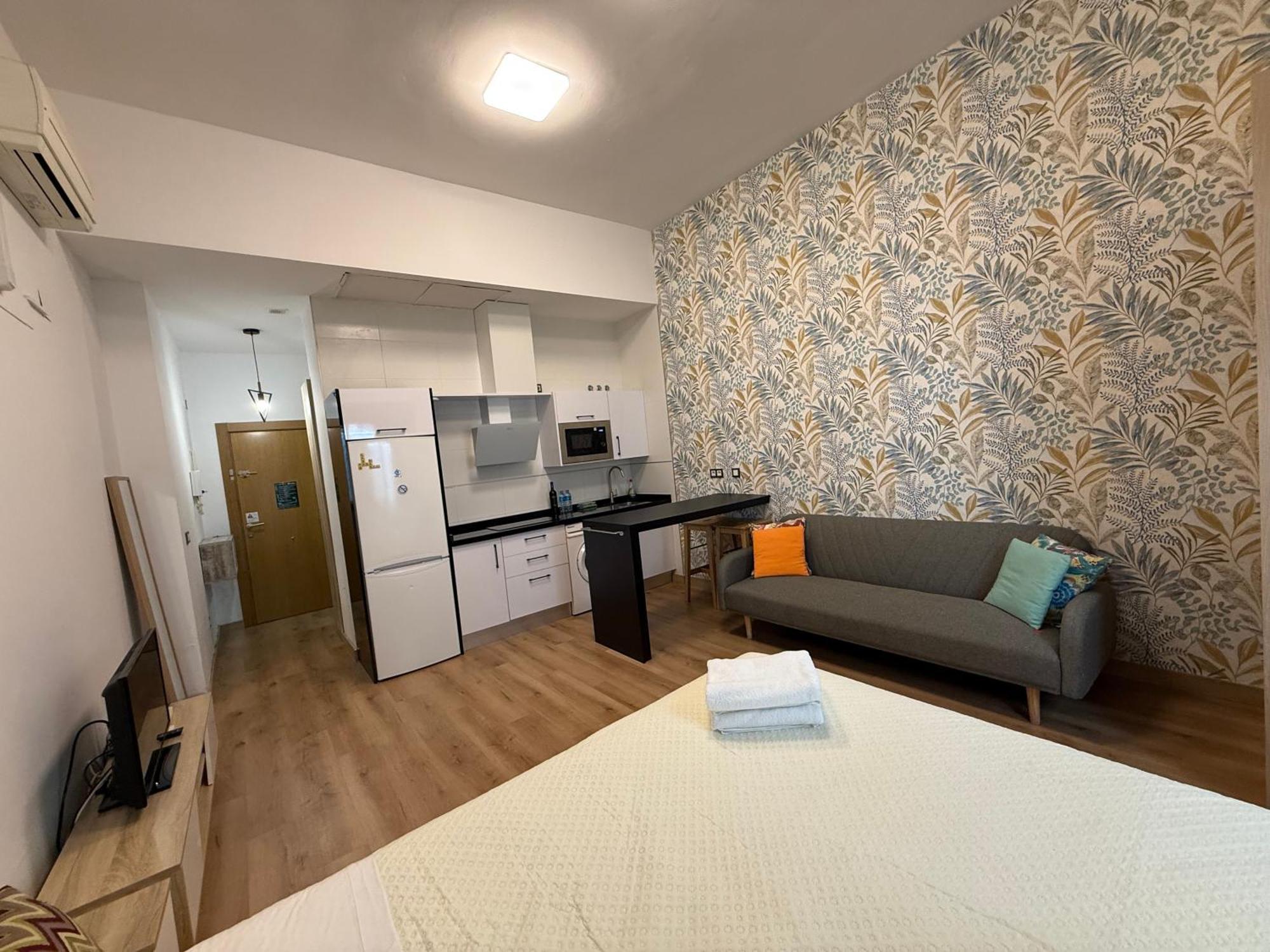 Lovely Studio In The Heart Of Malaga Free Swimming Pool Exteriör bild